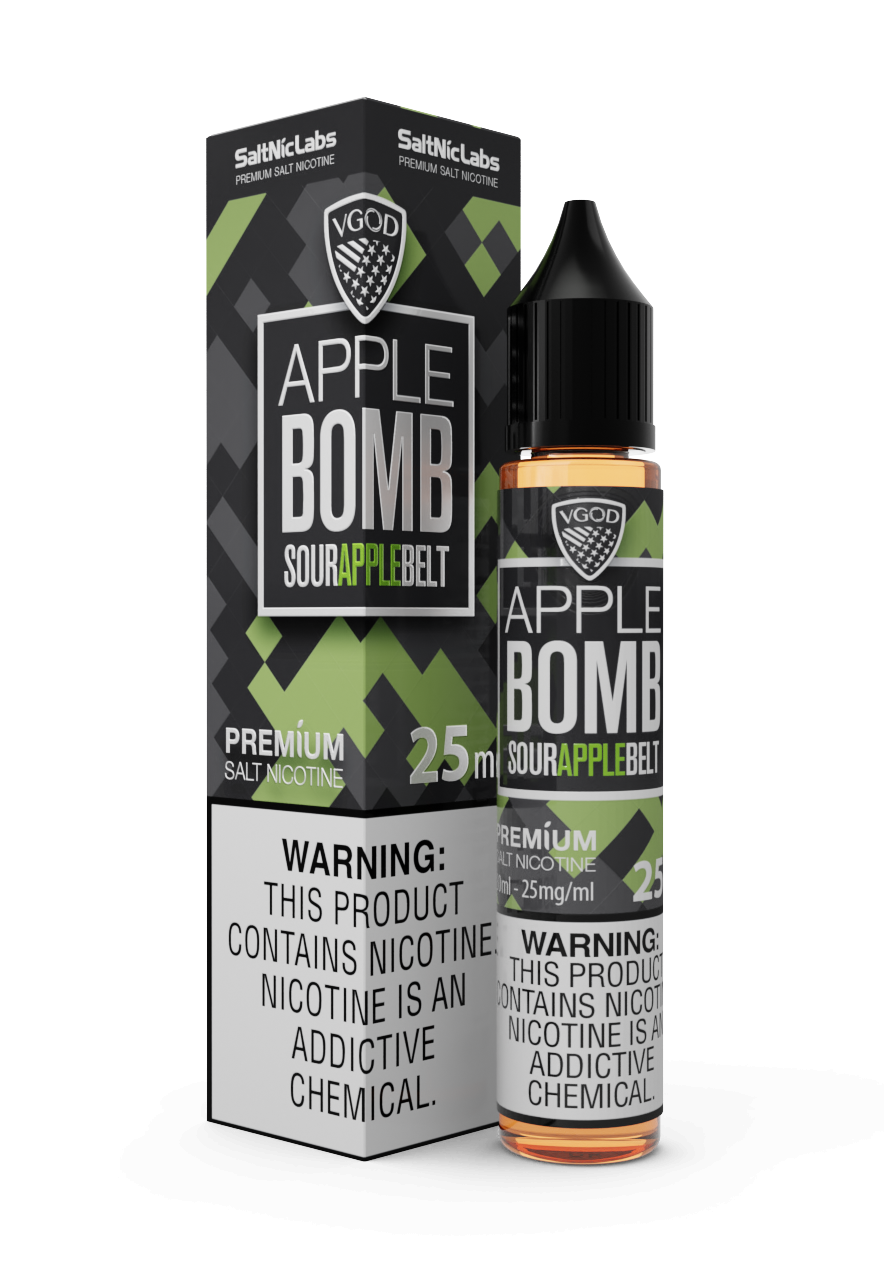 VGOD-SaltNic-Eliquid-AppleBomb-25mg-30ml