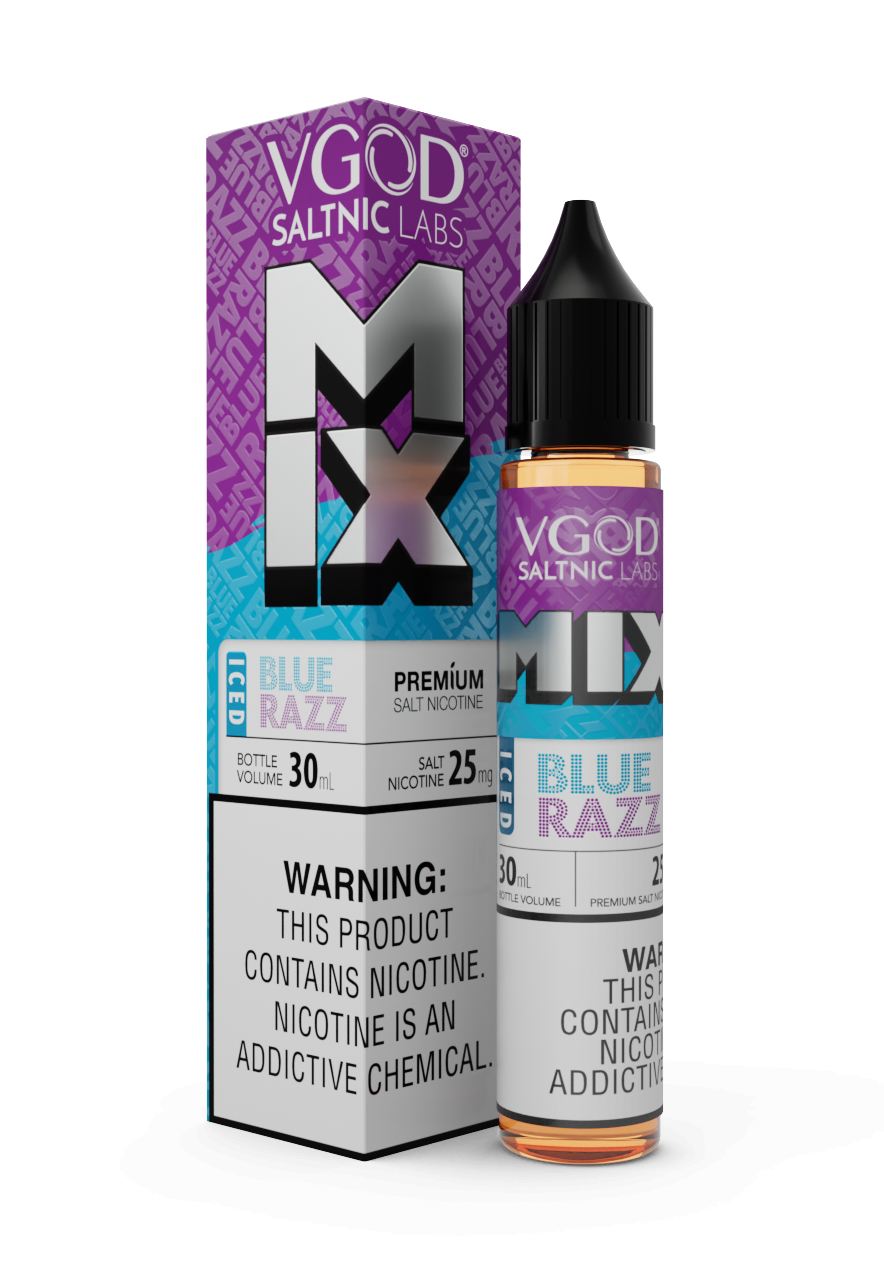 VGOD-SaltNic-Eliquid-MIX-Iced-Blue-Razz-25mg-30ml