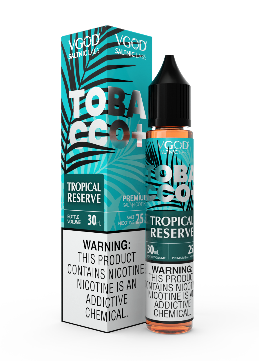 VGOD-SaltNic-TobaccoPlus-TroicalReseve-25mg-30ml