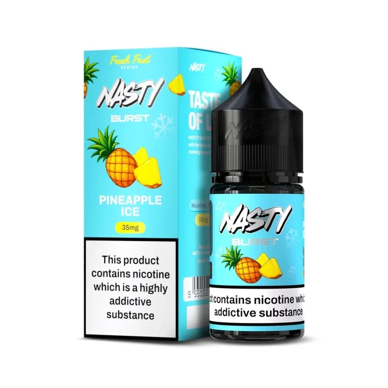 35mg/50mg Pineapple Ice - Nasty Burst Nic Salt 30ml